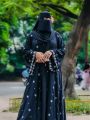 Premium Quality New Design Dubai Cherry Fabric Embroidery Work Abaya Borka Stylish Looking Always Use And Comfortable Borka Collection. 