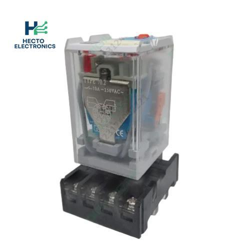 Finder Relay 12vdc 10a 60.13 With 8pin Rail-mount Relay Socket Relay Base
