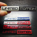 3D Limited Edition Auto Racing Sport Adhesive Emblem Rear Trunk Badge Fender Sticker Body Decal Car Stickers. 