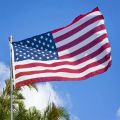 150x90cm American Flag High Quality Double Sided Printed Polyester American Flag Grommet American Flag. 