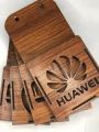 Wooden Made Wall Mount Phone Holder Mobile Charging Hanging Stand. 