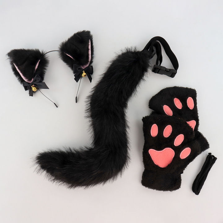 Halloween%20Cats%20Costume%20Set%20for%20Girl%20Cosplay,%20Halloween%20Cats%20Costume%20Accessories%20with%20Headband,%20Tail,%20Gloves%203Pcs%20-%20Image%202