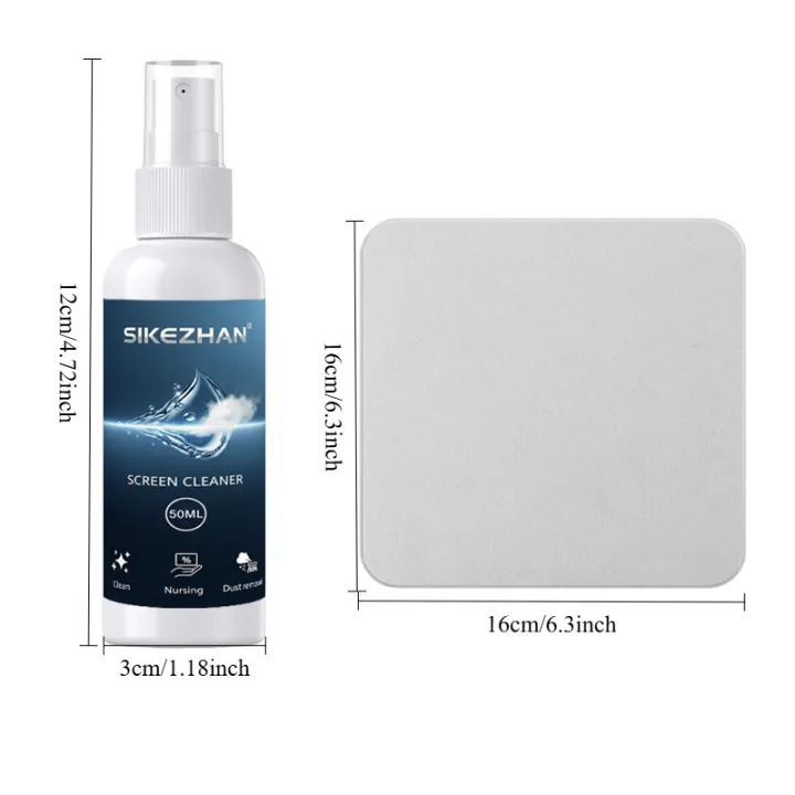 Screen%20Cleaner%2050ml%20+%20Microfiber%20Polishing%20Cloth,%20Streak%E2%80%91Free%20Phone/Laptop/Tablet/Monitor%20Kit,%20Removes%20Fingerprints%20&%20Dust%20-%20Image%205