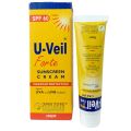 U Veil forte sunscreen SPF60 30gm sun protection. 