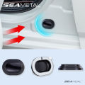 SEAMETAL 12Pcs Upgraded Car Door Gap Cushion Hood Bumper Shock Absorber Reduce Noise Door Protection Pad Universal for Sedan Suv. 