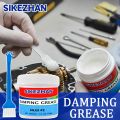 SIKEZHAN Gear Lubricating Grease – NLGI #2 Damping Grease for Gears, Bearings and Mechanical Parts with Applicator Brush. 