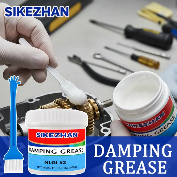 SIKEZHAN%20Gear%20Lubricating%20Grease%E2%80%AF%E2%80%93%E2%80%AFNLGI%E2%80%AF#2%E2%80%AFDamping%E2%80%AFGrease%E2%80%AFfor%E2%80%AFGears,%E2%80%AFBearings%E2%80%AFand%E2%80%AFMechanical%E2%80%AFParts%E2%80%AFwith%E2%80%AFApplicator%E2%80%AFBrush%20-%20Image%202