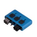 Golf Cleaning Brush Copper Hair Three-in-one Club Brush Ball Head Brush Three-hole Brush Copper Brush Golf Supplies. 