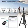 Tripod For Phone 100cm Video Recording Phone Tripod Stand with Bluetooth Remote Universal Camera Phone Photography Stand. 