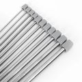 11 PC 2-8mm Crochet Hook Single Pointed Knitting Needles Pins Straight Aluminum DIY Weaving Tool Long Sweater Scarf Needle 35CM. 