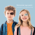 10Pcs Cute Adhesive Eye Patches Amblyopia Shading Eye Patches Strabismus Children Correction Protect Eyesight Sterile Eye Pad.