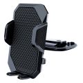 Dual-Clip Car CD Slot Phone Holder Auto Mount 3s Installation & Shockproof for IPhone 15 Pro Max/14/13// . 