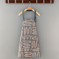 New Cotton Canvas Fashion Waterproof Apron Kitchen Aprons for Women Men Cooking Female Adult Waist Thin Breathable Male Work. 