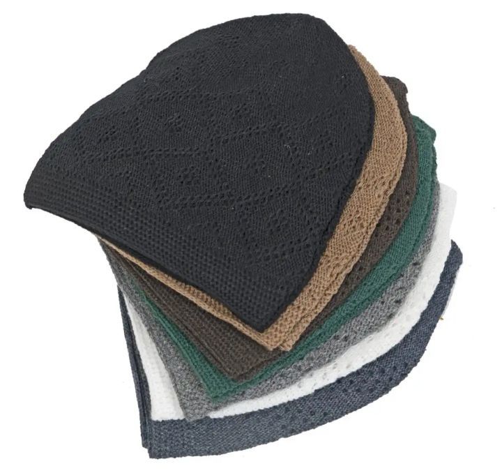 Turkish%20Namaz%20Topi%20With%20Soft%20Fabric%20&%20Best%20Quality%20In%20Diffrent%20Colours%20-%20Image%202