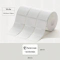Niimbot Label 3Rolls Label For B1 B21 B3S B31 K3 Mini Portable Thermal Printer Label White Sticker For Adhesive Label Printer. 