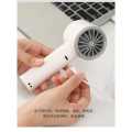 Simple handheld small fan USB rechargeable portable mini electric fan summer outdoor silent turbo fan.