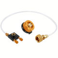 Outdoor Camping Adapter Propane Cylinder Filling Adapter Gas Tank Furnace Connector Coupler Accessories Gas Stove Gas Refill. 