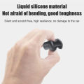 Air Outlet Aromatherapy Clip For Tesla All MODEL3/Y Black Plastic Air Freshener Adapter Bracket For Aromatherapy Decora Accessor.