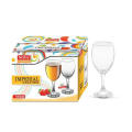 Large wine glass set( pack of 6),Nova Imperial glass set for serving cold drinks and other drinks.. 