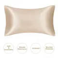 JuwenSilk silky stain pillowcase silky pillowcase natural silk pillowcase mulberry silk pillow case standard queen k. 