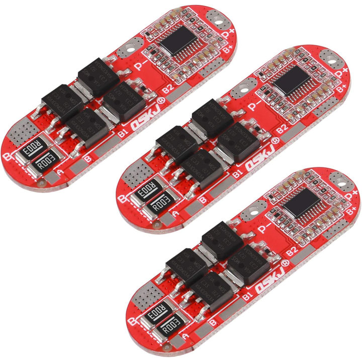 20plr Led Module 3 PCs 18650 Li-ion PLR Lithium Battery Protection Board 1S 2S 10A 3S 4S ...