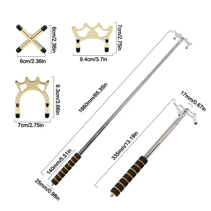 Stainless%20Steel%20Telescopic%20Billiards%20Pool%20Cue%20Removable%20Bridge%20Head%20Anti-Slip%20Retractable%20Billiard%20Bridge%20Stick%20Golden%20-%20Image%206