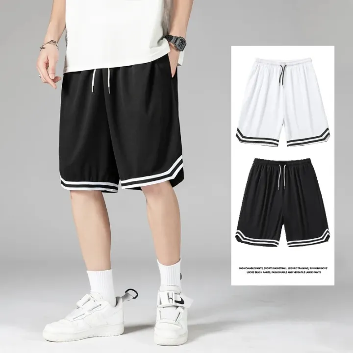Summer%20Sports%20Shorts%20Men's%20Casual%20Five-point%20Pants%20Trend%20Loose%20Basketball%20Outer%20Wear%20Big%20Pants%20Pants%20Mesh%20Thin%20Section%20-%20Image%205