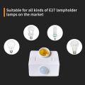 VzzUoo E27 LED 220V 110V Interface PIR Motion Sensor Switch Human Body Sensor Lamp Holder for Home Lighting Corridor Stairs Room. 