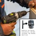 Electric Drill Chuck Angle Grinder Drill Chuck with Chuck Key Self-locking Iron Collet Electric Accessories. 