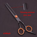 6.0''Hair Scissors Stainless Cutting Shears Thinning Hairdressing Haircut Comb Razors Set Salon Barber & Home Dropshipping C1001. 