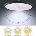 Super Bright LED 100W 150W 200W UFO High Bay Light AC175-265V Aluminum Case Cold Light Lighting Lamp.