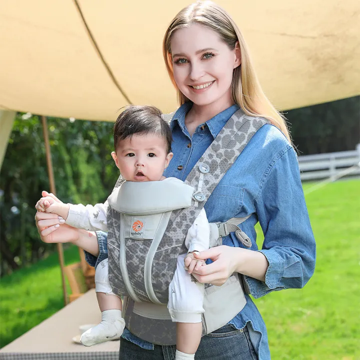 Egobaby%20Omni%20Breeze%20Baby%20Carrier%20All%20Carry%20Positions%20Breathable%20Mesh%20with%20Enhanced%20Lumbar%20Support%20&%20Airflow%20(7-45%20Lb)%20-%20Image%203