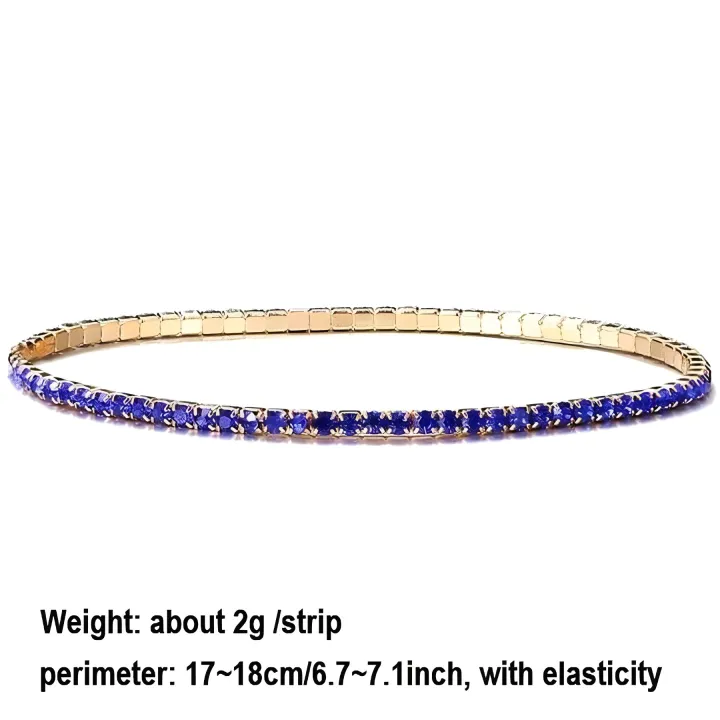 11PCS%20Fashion%20Shining%20Bracelet%20Stack%20Exquisite%20Rhinestone%20Elasticity%20Bracelet%20-%20Image%205
