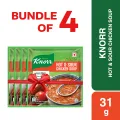 Knorr Hot & Sour Soup 31g (Bundle of 4).