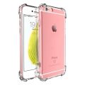 iPhone 6/6s Thick Transparent Soft Back Cover with Anti-Shock Bumpers. 