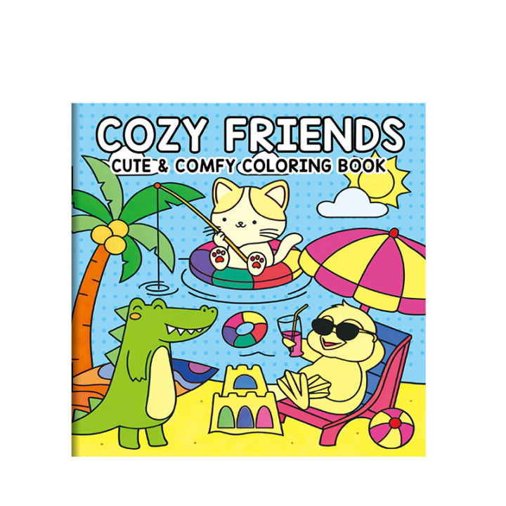 Children's%20Painted%20Painting%20Book%20Cozy%20Friend%20Cute%20&%20Comfy%20Coloring%20Book%20Picture%20Book%20School%20Early%20Education%20Enlightenment%20-%20Image%206
