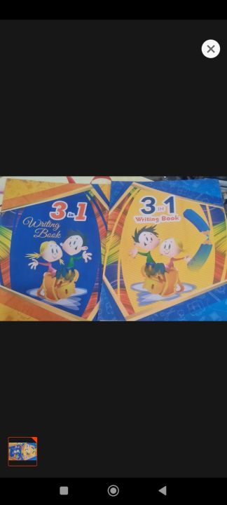 3 in 1 kids writting book
