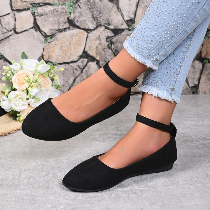 Women's%20Retro%20Mary%20Jane%20Shoes,%20Black%20Low-Top%20Square-Toe%20Ankle%20Strap%20Flats,%20Fashionable%20Retro%20Style,%20Comfortable%20Soft-Soled%20Ballet%20Flats,%20Suitable%20for%20Everyday%20Wear,%20Spring%20and%20Autumn%20Seasons%20-%20Image%203