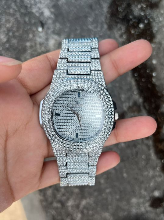 Silver%20Ice%20Watch%20Unisex%20-%20Image%202