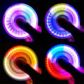 LED light Fidget Spinner Luminous Finger Stress Relief Toys Hand Top Spinners Glow in Dark Light Birthday Christmas Gift. 