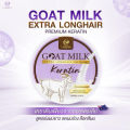 [1 Jar] Carista Goat Milk Keratin / Carista Goat Milk Premium Extra Longhair Keratin, Goat Keratin, Hair Growth Formula [500 G.]. 