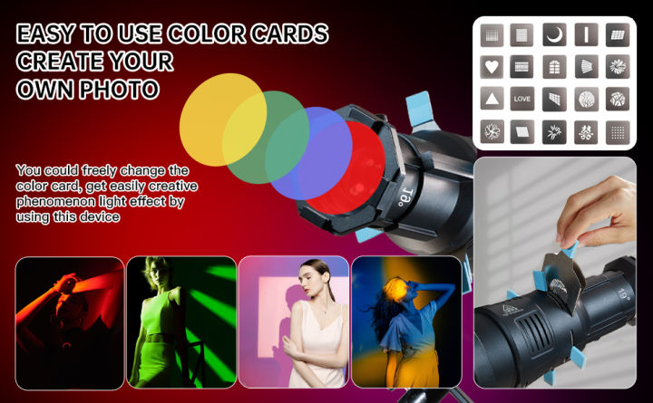 ZSYB%20YG-90%20Reflector%20with%20Bowens%20Mount%20Focalize%20Conical%20Snoots%20COB%20Reflector%20Tube%2019%20Degree%20Compatible%20with%20ZSYB%20Y500/ZSYB%20CL-60Bi%0AZSYB%20YG-90%20Spotlight%20Projecto*ZSYB%20YG-90%20SPOTLIGHT%20PROJECTOR*%0A%0A*Key%20Features:*%0A%0A-%20Bright%20&%20Adjustable%20Lighting%0A-%20Multi-Color%20-%20Image%205