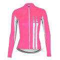 Cycling Jersey Women Long Sleeve,Bike Shirts for Women Biking Tops Breathable Cycle Jerseys with 3 pockets. 