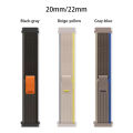 20mm 22mm Nylon loop Strap For Garmin Venu 3 2/Vivoactive 4 5 6 Watch Band Forerunner 570 265 255 165 645 Music Braided Bracelet.