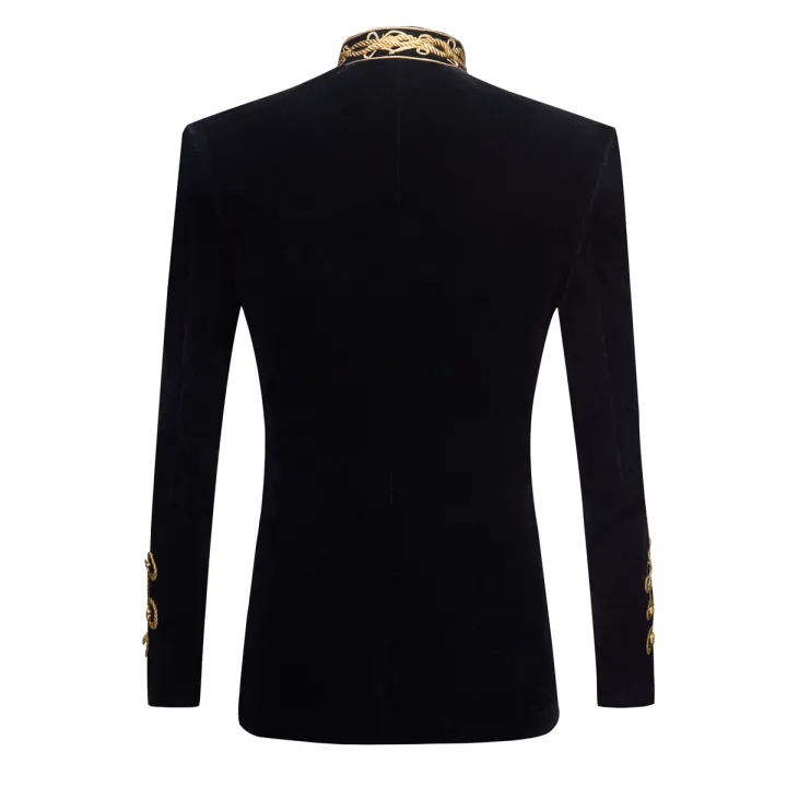 European%20and%20American%20Size%20Rope%20Button%20Three-dimensional%20Men's%20Ball%20Performance%20Court%20Dress%20Noble%20Retro%20Velvet%20Suit%20Blazer%20-%20Image%202