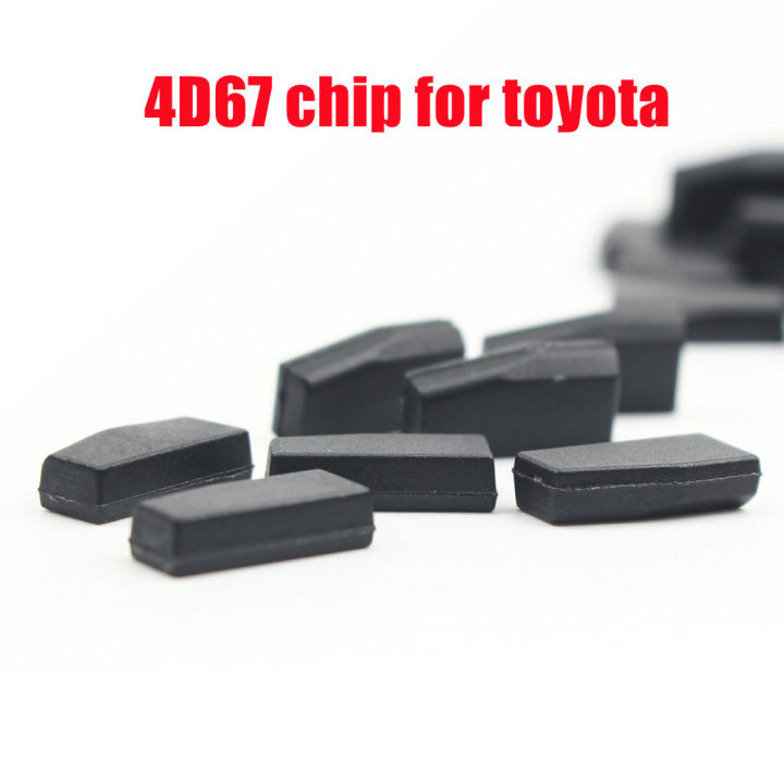 5 piece 10pcs Tex 4D-67 4D67 Carbon Auto Transponder Chip 4D 67 Ceramic Chip (aftermarket) For Toyota