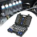Diesel Injector Flow Meter Test Set Auto Repair Tools for Vehicle Truck Fuel Injector Oil Injectors Easy to Install Auto. 