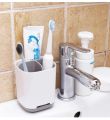 Plastic Electric Toothbrush Toothpaste Holder Detachable Bathroom Toothpaste Holder Storage Rack Bathroom Accessories.