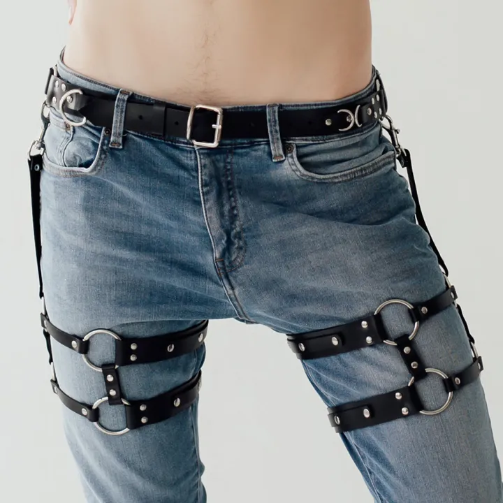 Fashion%20Men%20Sexy%20Punk%20Leather%20Suspenders%20Leg%20Harness%20Sissy%20Gay%20Thigh%20Harness%20Belt%20Men%20Pants%20Accessories%20Bdsm%20Bondage%20Suspenders%20-%20Image%203