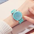 Women Watches 2025 New Fashion Luxury Brand Women's Watch Silicone Strap Quartz Wrist Watch For Female Relogio Feminino Zegarki.